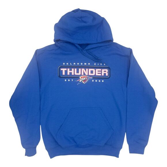 NBA Other - NBA OKC Thunder Men's Long Sleeve Hoodie Sweatshirt in Blue, Medium